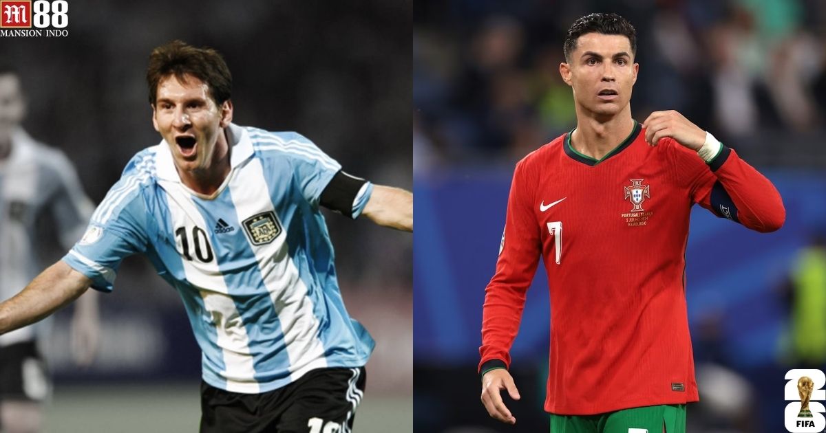 Statistik Ronaldo vs Messi di Piala Dunia