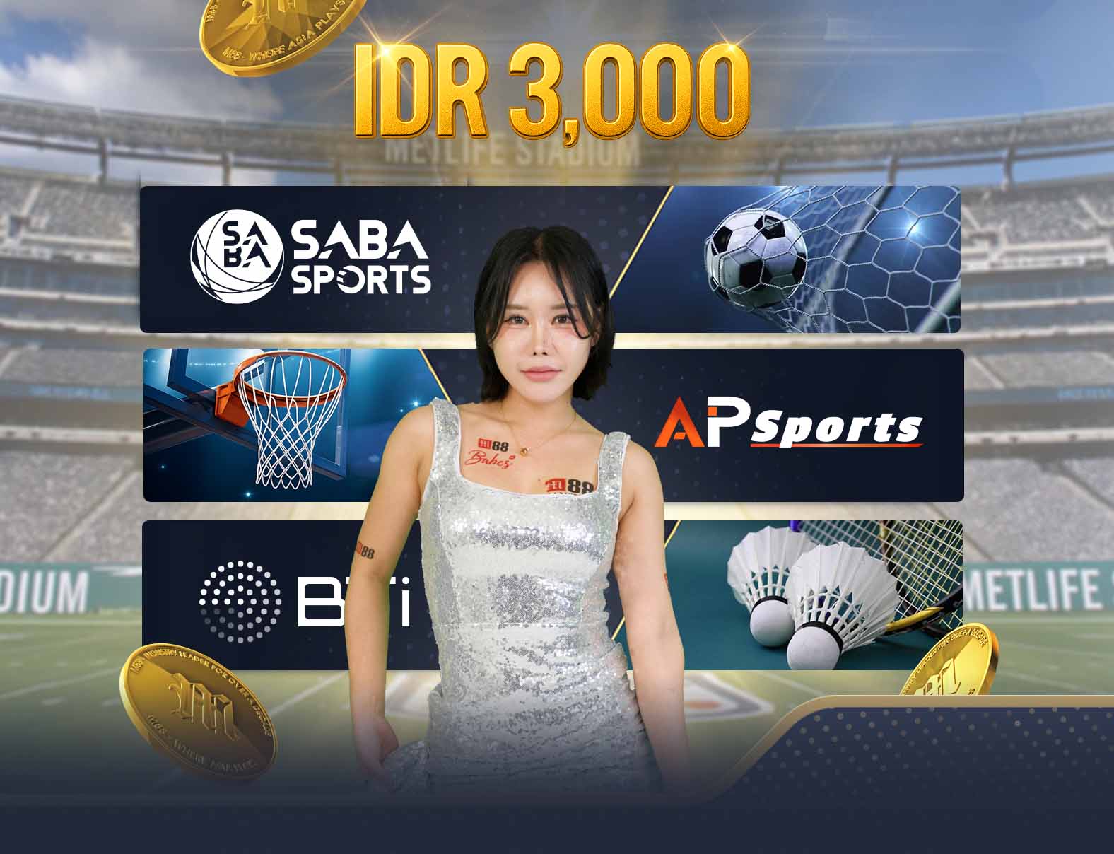 100% SPORTS WELCOME BONUS